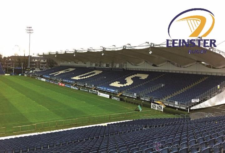 Coleccionismo deportivo: Stadium RDS Arena (Leicester Rugby,Ireland) postcard - size: 15x10 cm. aprox
