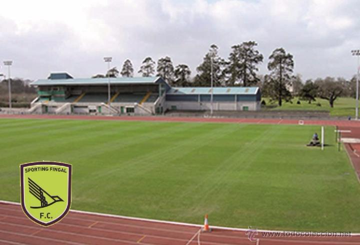 Coleccionismo deportivo: Stadium Morton (Sporting Fingal FC,Ireland) postcard - size: 15x10 cm. aprox