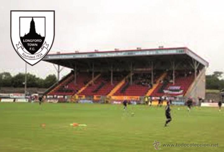 Coleccionismo deportivo: Stadium Flancare Park (Longford Town FC,Ireland) postcard - size: 15x10 cm. aprox