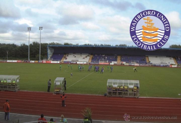 Coleccionismo deportivo: Stadium Waterford Reg. Sport Centre (Waterford United FC,Ireland) postcard - size: 15x10 cm. aprox