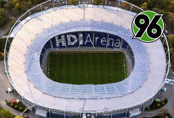 Colecionismo desportivo: Stadium HDI-ARENA (Hannover 96,Germany) postcard - size: 15x10 cm. aprox