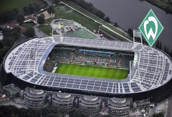 Werder Bremen Stadium - Sv werder bremen weser bremen werder bremen stadium weserstadion solar ...