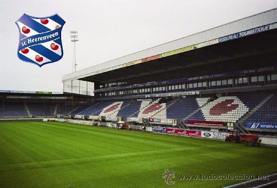 Colecionismo desportivo: Stadium Abe Lenstra (SC Heerenveen,Pays Bas) postcard - size: 15x10 cm. aprox