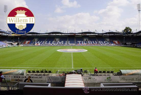 Colecionismo desportivo: Stadium Willem II (Willem II,Pays Bas) postcard - size: 15x10 cm. aprox