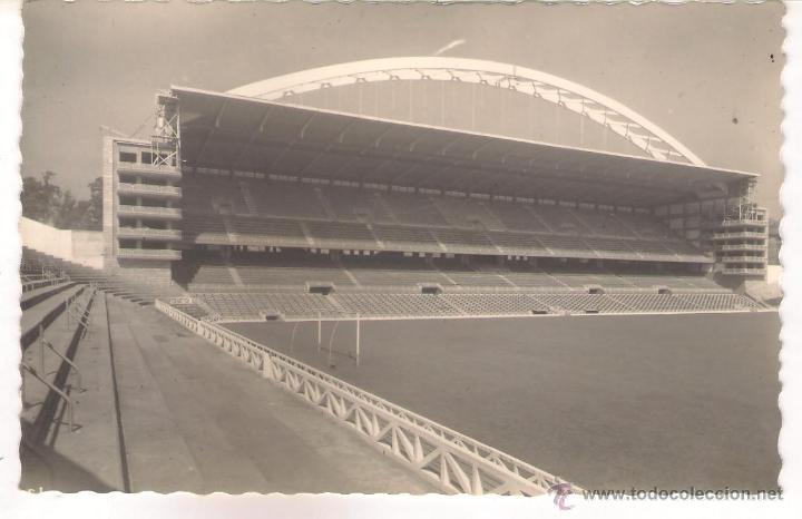 Coleccionismo deportivo: POSTAL DEL ESTADIO DE SAN MAMES BILBAO . - Foto 1