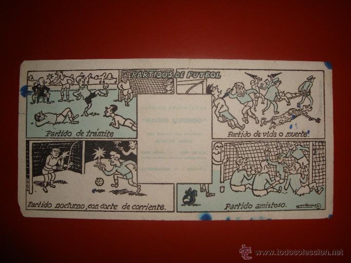 Coleccionismo deportivo: PARTIDOS DE FURBOL - Foto 1