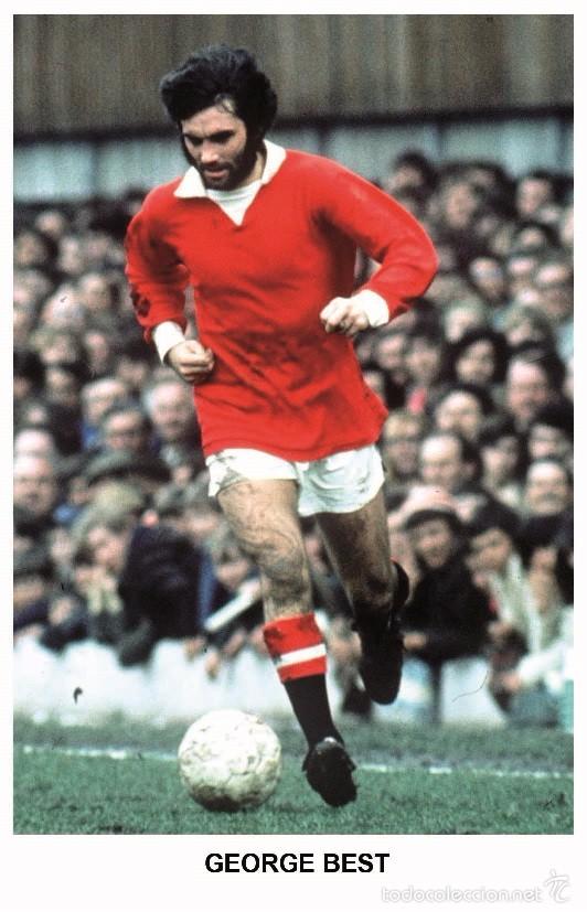 Sports collectibles: GEORGE BEST - Legends of football series 2010 - Size 9x14 cm. (01)