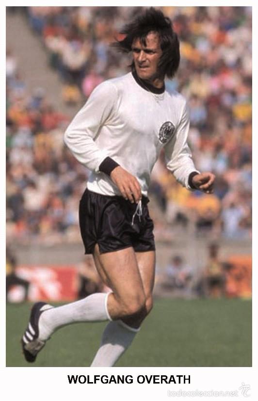 Sports collectibles: WOLFGANG OVERTAH -  Legends of football series 2010 - Size 9x14 cm. (01)
