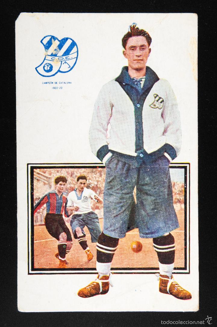 Sports collectibles: POSTAL JUGADORES FOOT-BALL -VIDAL- CAMPEON DE CATALU&Ntilde;A 1922-23- SERIE C N&ordm;3