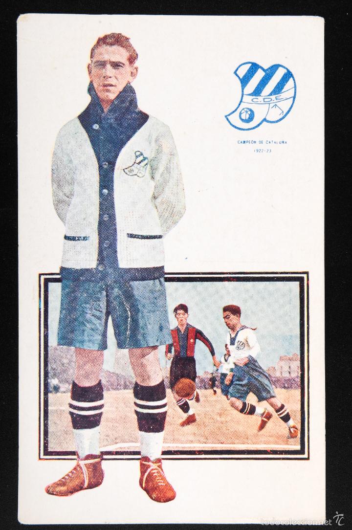 Sammelleidenschaft Sport: POSTAL JUGADORES FOOT-BALL -ARTISUS- CAMPEON DE CATALU&Ntilde;A 1922-23- SERIE C N&ordm;6