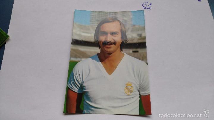 Colecionismo desportivo: postal  jugador real madrid  stielike