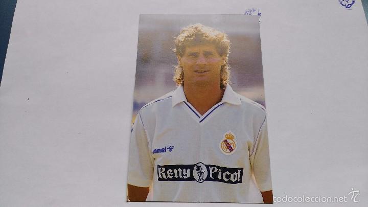 Collezionismo sportivo: postal  jugador real madrid  tendillo