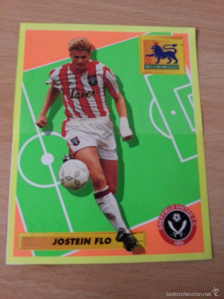 Collezionismo sportivo: POSTAL DE  JOSTEIN FLO COMPUESTA DE 2 CROMOS DE MERLIN