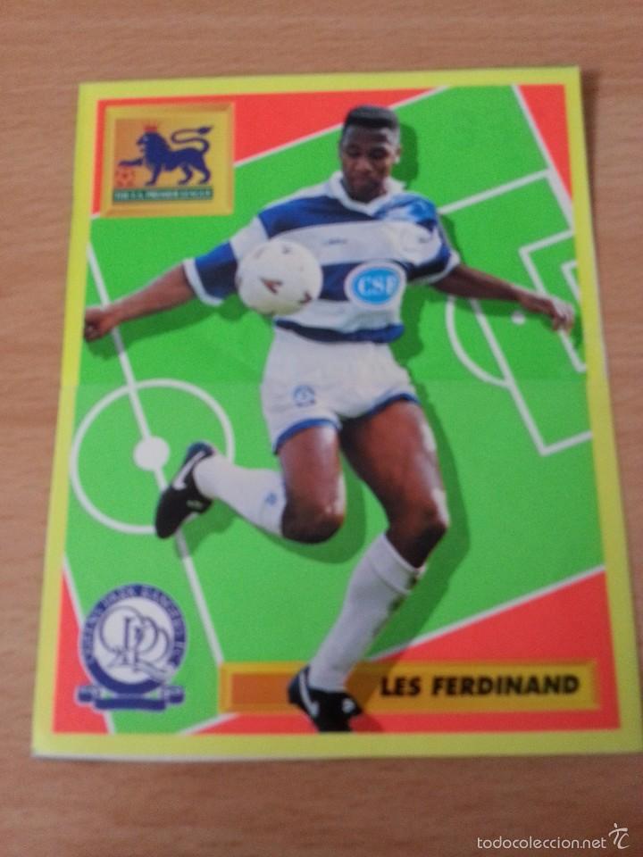 Collezionismo sportivo: POSTAL DE LES FERDINAND COMPUESTA DE 2 CROMOS DE MERLIN
