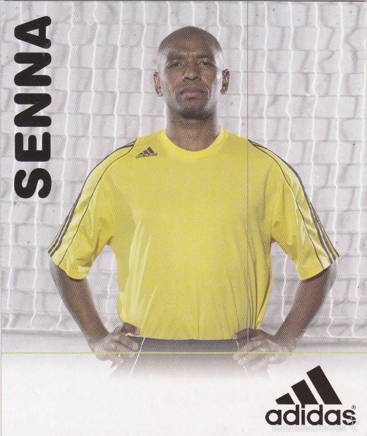 Coleccionismo deportivo: POSTAL SENNA.ADIDAS. - Foto 1