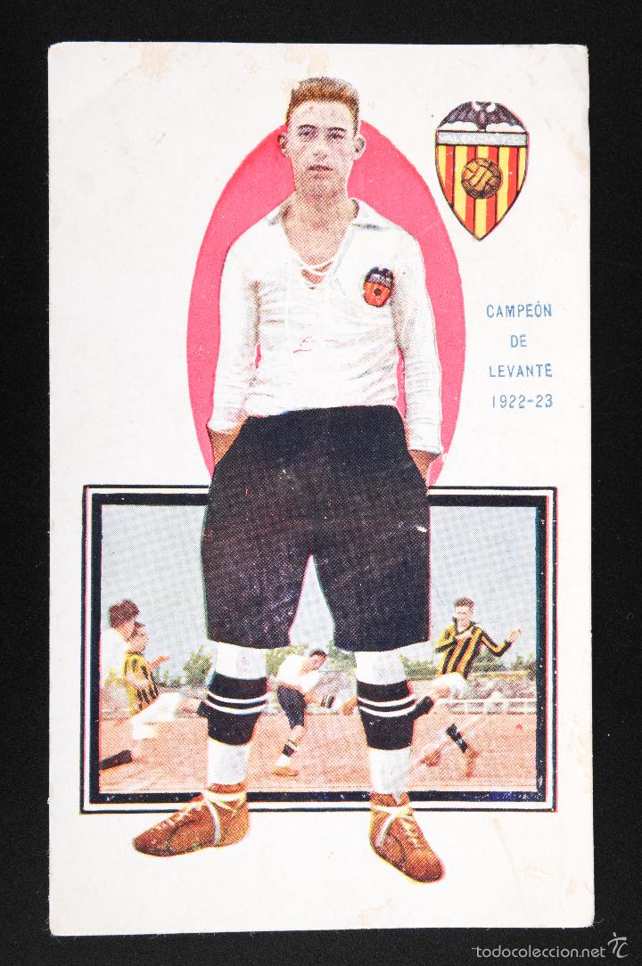 Sammelleidenschaft Sport: POSTAL JUGADORES FOOT-BALL -CAMPEON DE LEVANTE 1922-23 - HIP&Oacute;LIT0 -SERIE E N&ordm;5
