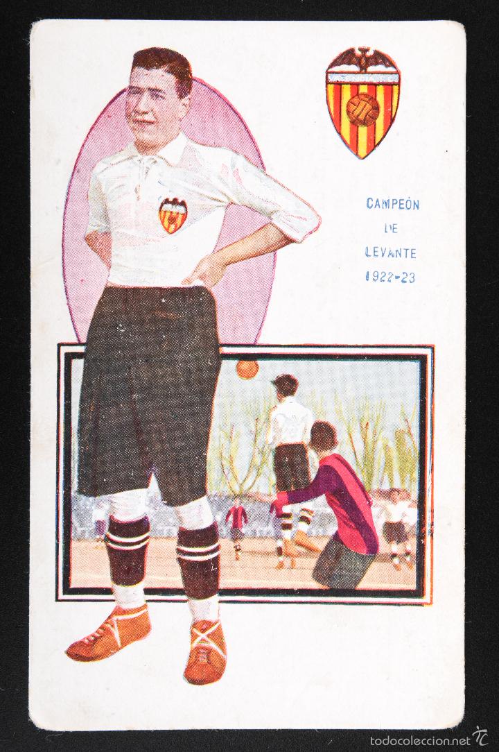 Sammelleidenschaft Sport: POSTAL JUGADORES FOOT-BALL -CAMPEON DE LEVANTE 1922-23 - ESTERAN -SERIE E N&ordm;6