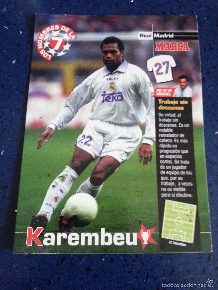 Sammelleidenschaft Sport: POSTAL LOS HOMBRES DE LA 7&ordf; (H7 MARCA) KAREMBEU