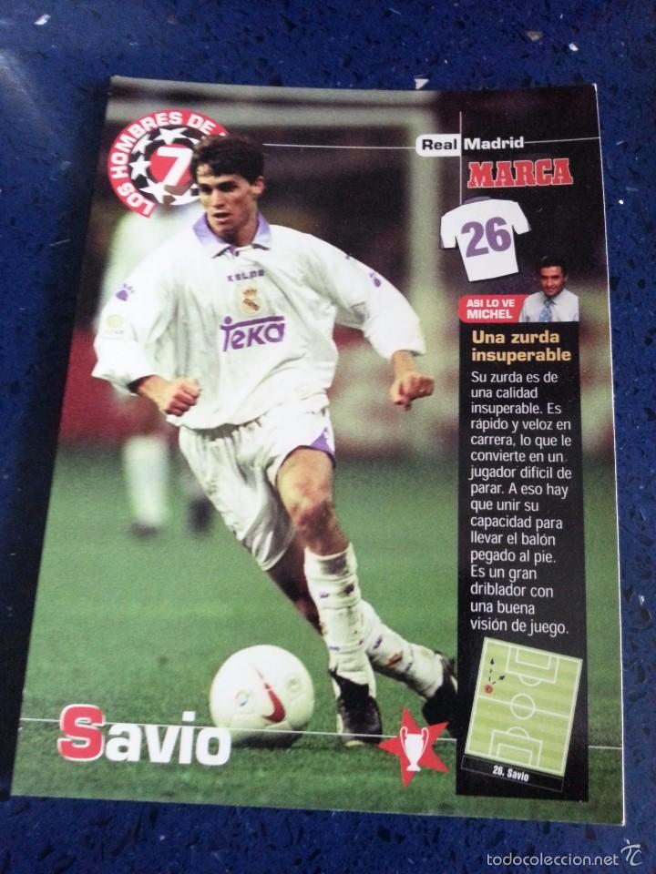 Sammelleidenschaft Sport: POSTAL LOS HOMBRES DE LA 7&ordf; (H7 MARCA) SAVIO