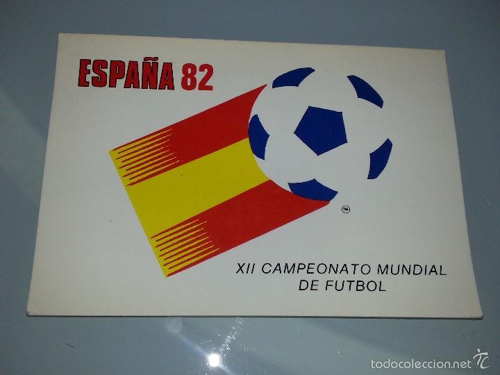 Sammelleidenschaft Sport: ANTIGUA POSTAL DEL MUNDIAL DE FUTBOL ESPA&Ntilde;A 82 - LOGOTIPO N&ordm; 8 XII CAMPEONATO MUNDIAL FUTBOL