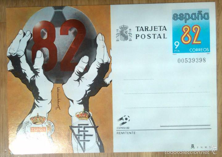 Sammelleidenschaft Sport: TARJETA POSTAL - ESPA&Ntilde;A MUNDIAL 82