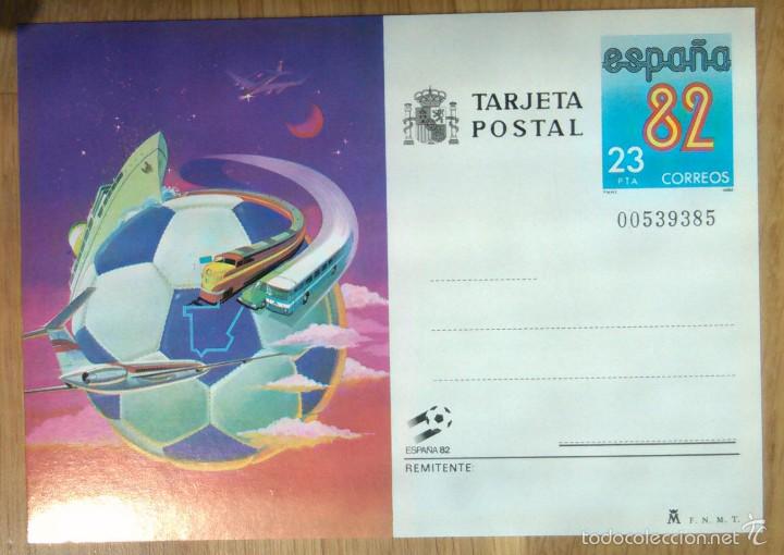 Sammelleidenschaft Sport: TARJETA POSTAL - ESPA&Ntilde;A MUNDIAL 82