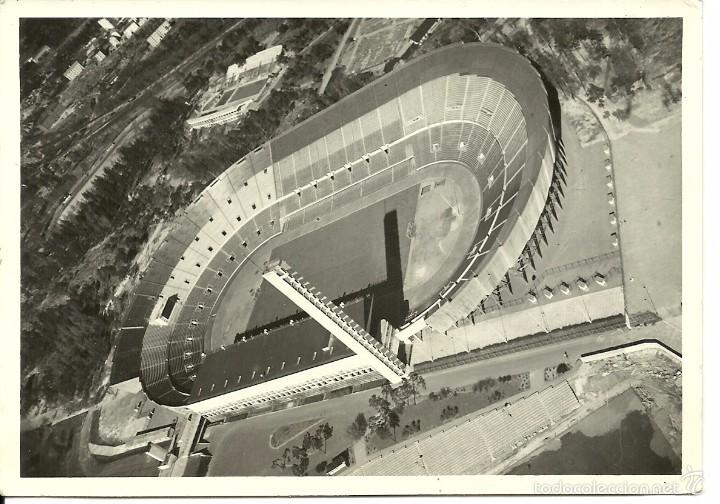 Coleccionismo deportivo: (F-1955)POSTAL DE HELSINKI ESTADIO - Foto 1