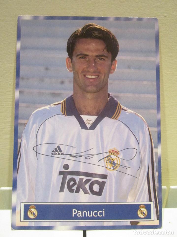 Coleccionismo deportivo: Postal Post card Real Madrid Panucci - Foto 1