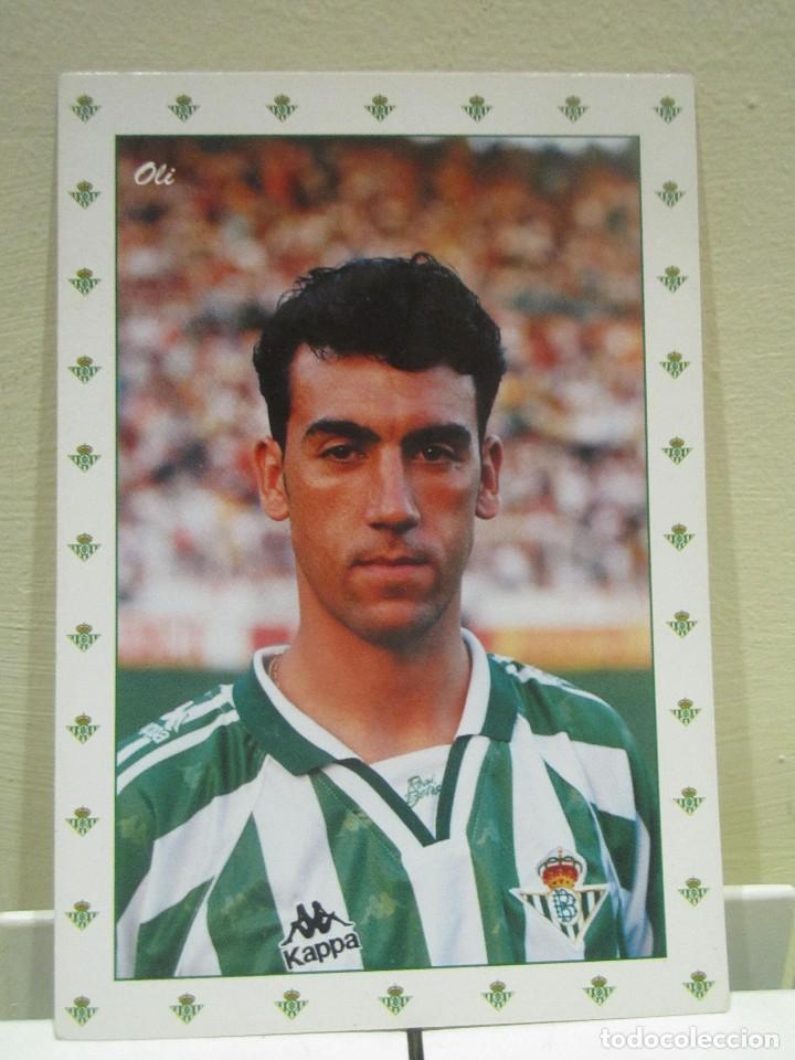 Coleccionismo deportivo: Postal Post card Real Betis OLI - Foto 1