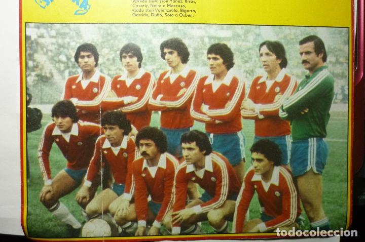 Collectionnisme sportif: POSTER DE REVISTA SELECC. NACIONAL CHILE .-MUNDIAL 82