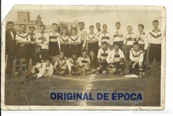 Coleccionismo deportivo: (F-161027)POSTAL FOTOGRAFICA DEL CLUB ATLETIC CATALA,VENCEDOR DE CENTRE COMARCAL TORTOSI,1924