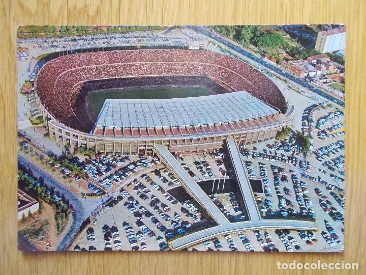 Collectionnisme sportif: POSTAL DEL ESTADIO DEL F.C.BARCELONA CAMP NOU  A&Ntilde;OS 70