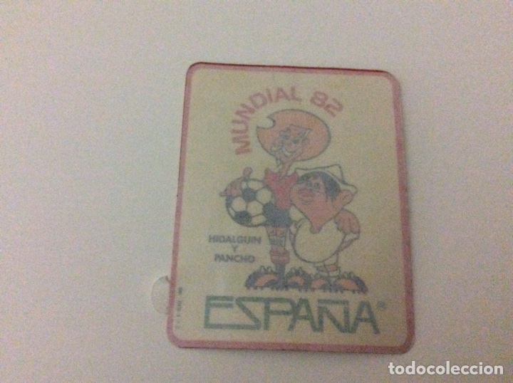 Sammelleidenschaft Sport: Pegatina mundial 82 sin abrir&iexcl;