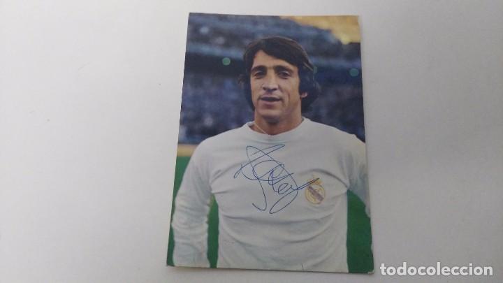 Collezionismo sportivo: antigua postal del jugador real madrid juan  cruz sol oria firmada