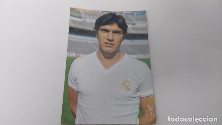 Collezionismo sportivo: antigua postal del jugador real madrid escribano