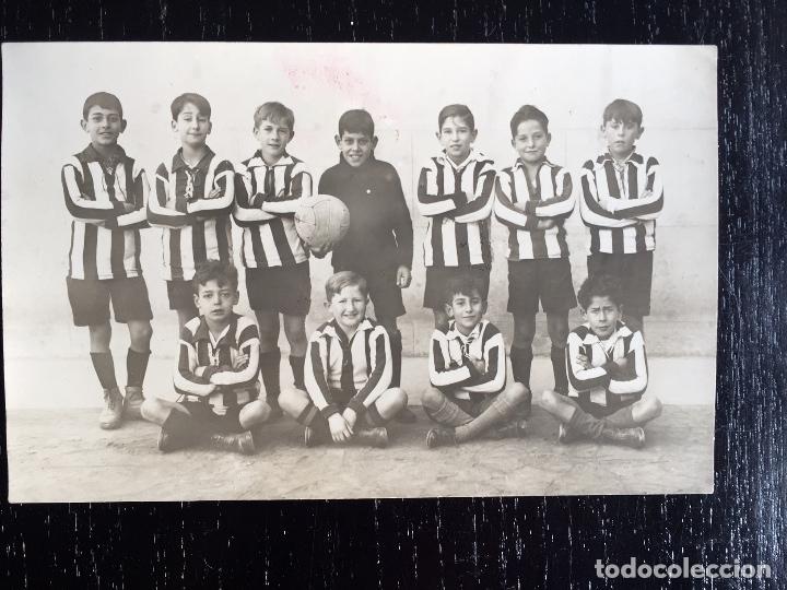 Collezionismo sportivo: ANTIGUA FOTO POSTAL DE EQUIPO DE FUTBOL - PRINCIPIOS DE SIGLO XX - FOTO SPORT ALVAO -  NO CIRCULADA
