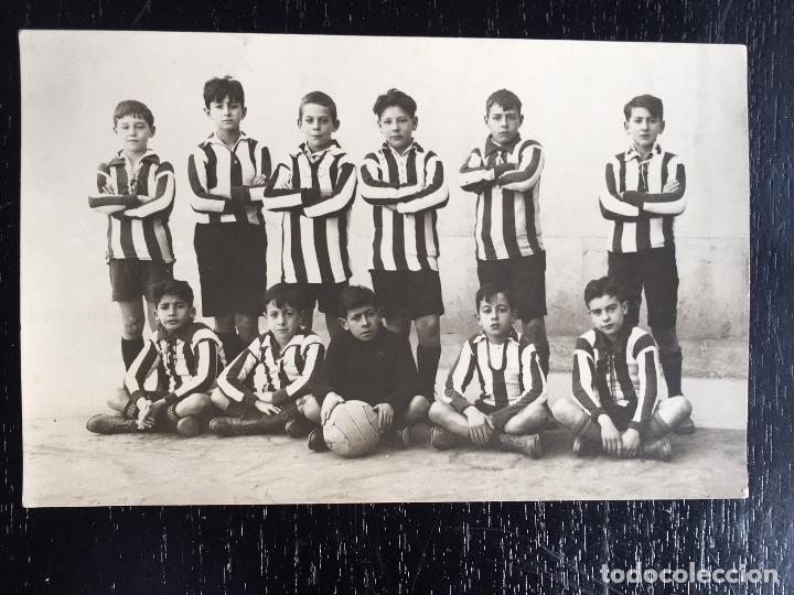 Collezionismo sportivo: ANTIGUA FOTO POSTAL DE EQUIPO DE FUTBOL - PRINCIPIOS DE SIGLO XX - FOTO SPORT ALVAO -  NO CIRCULADA