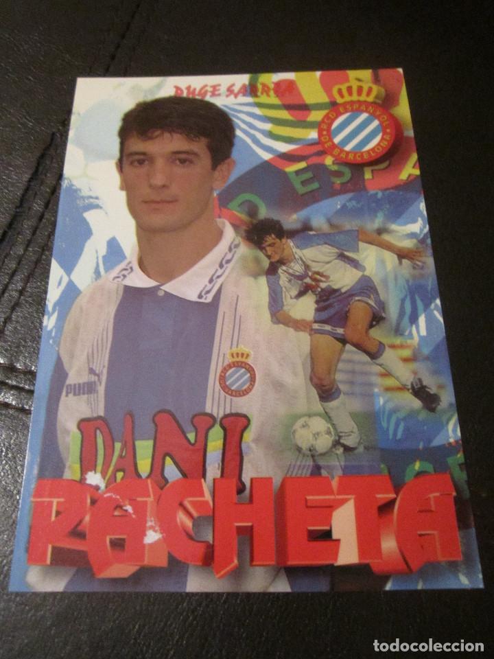 Coleccionismo deportivo: POstal R C D Espanyol ESPA&Ntilde;OL Pacheta - Foto 1