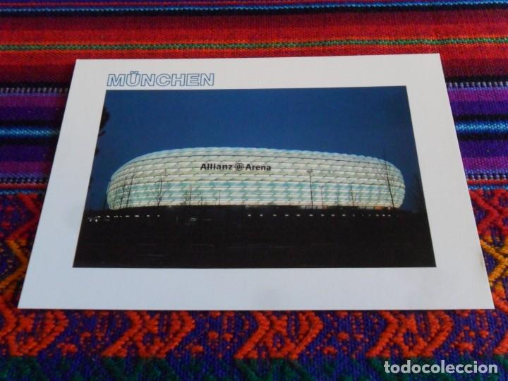 Colecionismo desportivo: POSTAL ALLIANZ ARENA. BAYERN M&Uuml;NCHEN. M&Uacute;NICH. SIN USO.