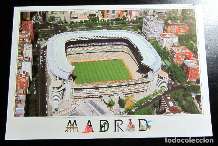 postal campo de futbol , estadio del real madri - Comprar Postales