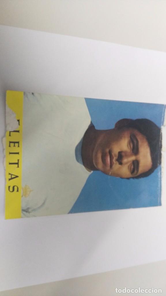 Collezionismo sportivo: antigua postal del real madrid  jugador fleitas