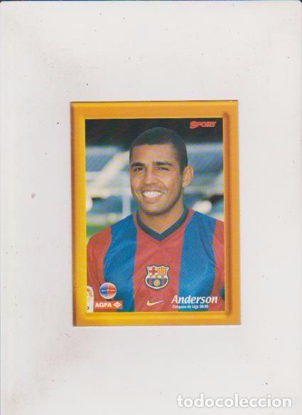 Collezionismo sportivo: ANDERSON - CAMPEON DE LIGA 98 - 99 - AGFA & SPORT-  FOTO POSTAL SOBREMESA