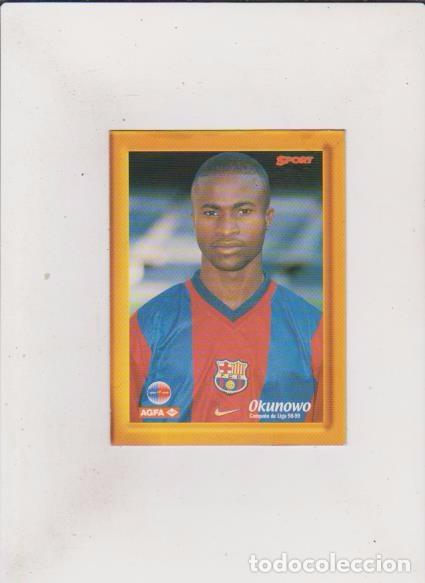 Collezionismo sportivo: OKUNOWO - CAMPEON DE LIGA 98 / 99 - AGFA & SPORT- FOTO POSTAL SOBREMESA