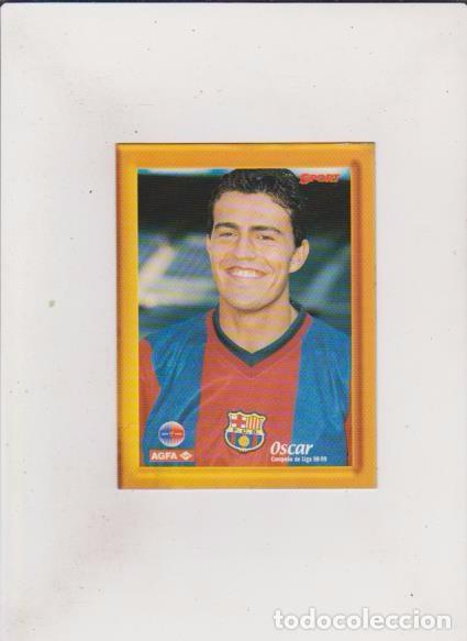 Collezionismo sportivo: OSCAR - CAMPEON DE LIGA 98 / 99 - AGFA & SPORT- FOTO POSTAL SOBREMESA