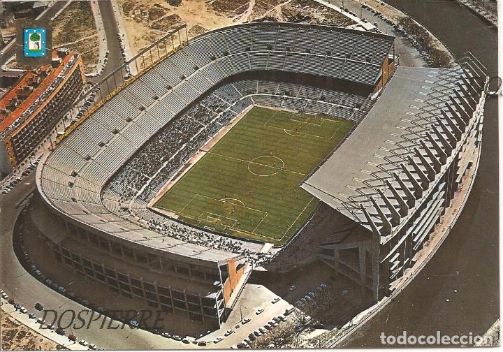 Coleccionismo deportivo: POSTAL, ESTADIO MANZANARES, MADRID, ESCRITA - Foto 1