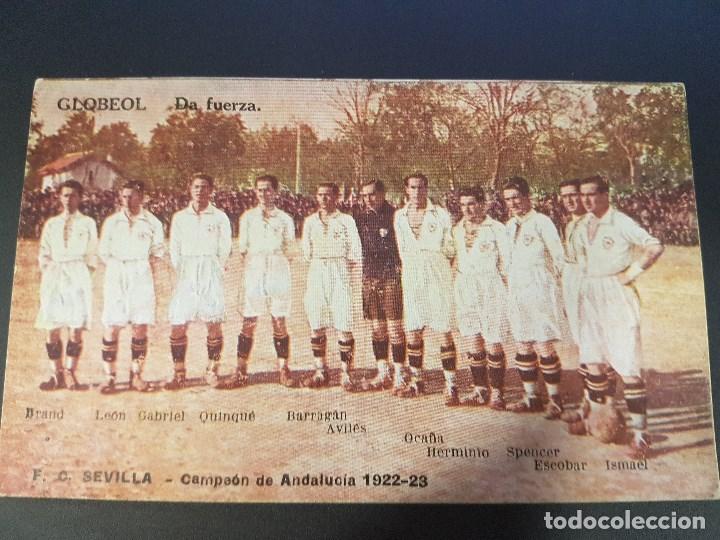Coleccionismo deportivo: F.C. SEVILLA- CAMPE&Oacute;N DE ANDALUCIA 1922-23