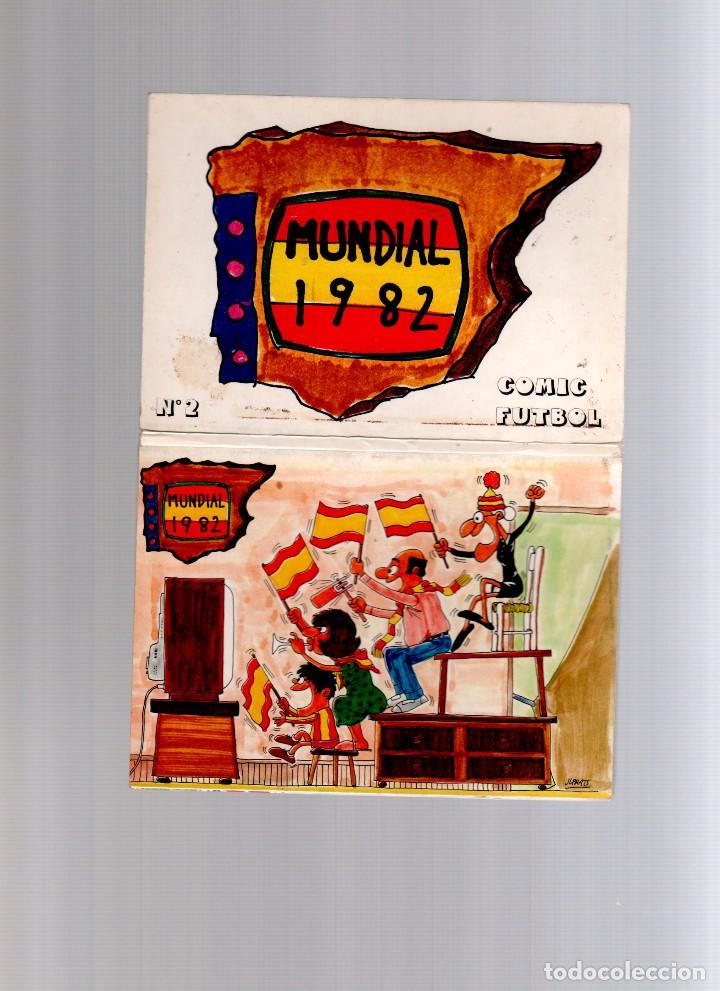 Coleccionismo deportivo: Postales mundial 1982 - Foto 1