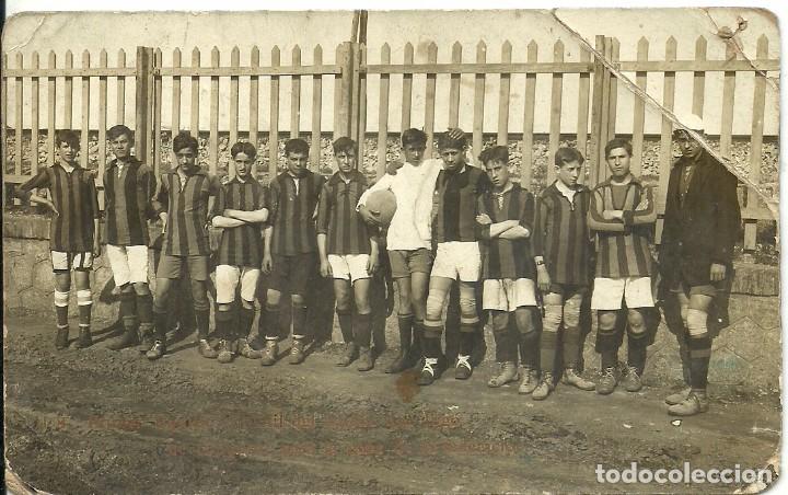 Colecionismo desportivo: (F-170633)POSTAL FOTOGRAFICA EQUIPO INFANTIL DEL ATLETIC que JUGO DE CONCURSO LA COPA FEDERACION