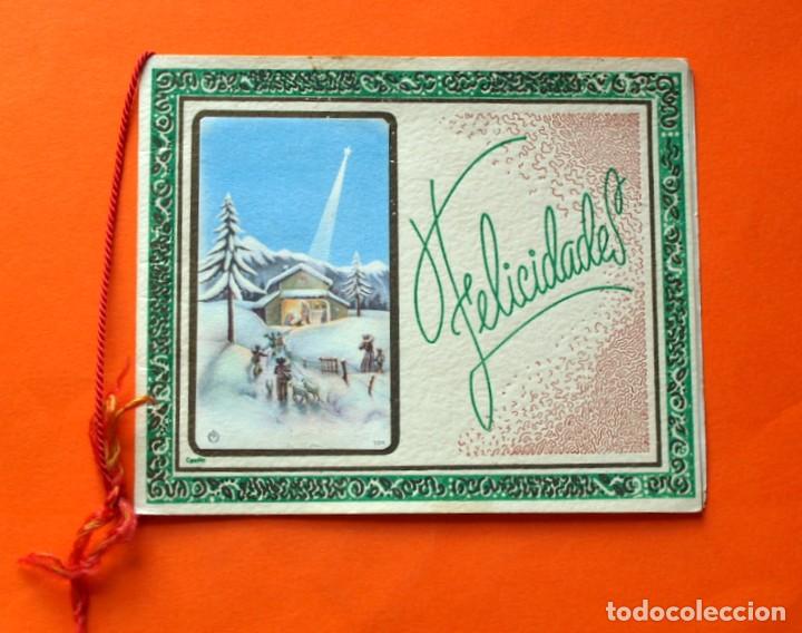 Coleccionismo deportivo: Postal Antigua - Felicitaci&oacute;n Navide&ntilde;a - A&ntilde;o 1945 - circulada