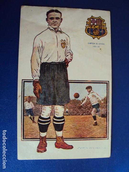 Coleccionismo deportivo: (CHO-360)POSTAL DE RAMON BRUGUERA.F.C.BARCELONA.CHOCOLATE AMATLLER